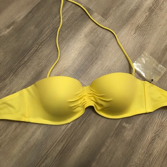 NWOT Victoria’s Secret Yellow flirt bandeau 34c - Picture 2 of 10